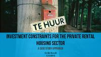 Investment constraints for the private rental housing sector