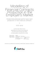 Modelling of Financial Contracts Production in the Employer’s Market