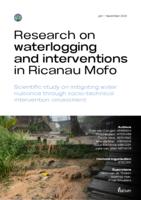 Research on waterlogging  and interventions in Ricanau Mofo