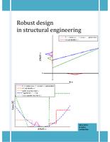 Robust Design in structural engineering