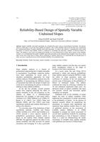 Reliability-Based Design of Spatially Variable Undrained Slopes