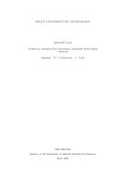 Numerical methods for industrial problems with phase changes