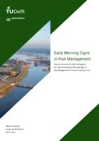 Early Warning Signs in Risk Management