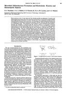Microbial Aldonolactone Formation and Hydrolysis - Kinetic and Bioenergetic Aspects