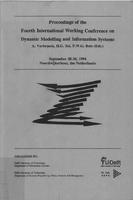 Proceedings of the fourth international working conference on dynamic modelling and information systems, Noordwijkerhout, The Netherlands, September 28-30 1994