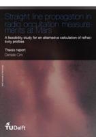 Straight line propagation in radio occultation measurements at Mars
