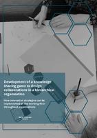 Development of a knowledge sharing game to design collaborations in a hierarchical organisation