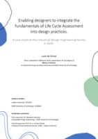 Enabling designers to integrate the fundamentals of Life Cycle Assessment into design practices