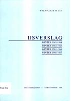 IJsverslag: Winter 1963-1964, Winter 1964-1965, Winter 1965-1966 en Winter 1966-1967