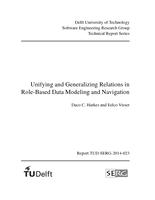 Unifying and Generalizing Relations in Role-Based Data Modeling and Navigation