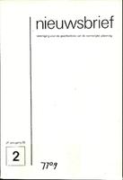 Nieuwsbrief: Geschiedenis van de ruimtelijke planning in Nederland 3 (2) 1985