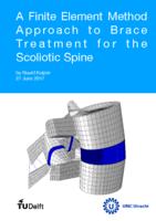 A Finite Element Approach to Brace Treatment for the Scoliotic Spine