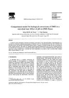 Compartment Model for Biological Conversions of Dms in a Microbial Mat - Effect of pH on DMS Fluxes