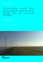 Characterizing coastal wind speed gradients using Scanning LiDAR data and mesoscale modeling 