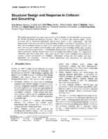 Structural design and response in collison and grounding
