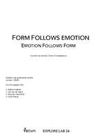 Form Follows Emotion, A Centre For Retreat