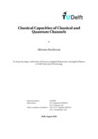 Classical Capacities of Classical and Quantum Channels