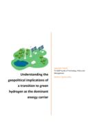 Understanding the geopolitical implications of a transition to green hydrogen as the dominant energy carrier