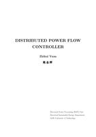 Distributed Power Flow Controller
