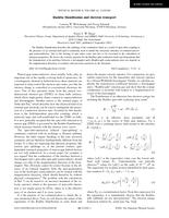 Rashba Hamiltonian and electron transport