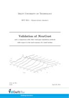 Validation of NewGust and a comparison with other wind gust simulation methods with respect to the load response of a wind turbine