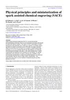 Physical principles and miniaturization of spark assisted chemical engraving (SACE)