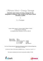 Offshore wind + Energy Storage