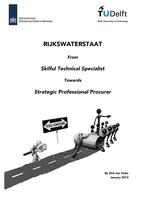 Rijkswaterstaat: From Skilful Technical Specialist Towards Strategic Professional Procurer