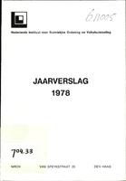 Nederlands instituut voor ruimtelijke ordening en volkshuisvesting jaarverslag 1978