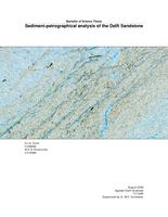 Sediment-petrographical analysis of the Delft Sandstone