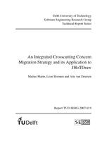 An Integrated Crosscutting Concern Migration Strategy and its Application to JHoTDraw