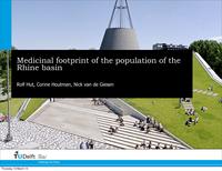Medicinal footprint of the population of the Rhine basin