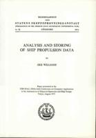 Analysis and storing of ship propulsion data