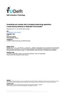 Uncertainties and uncertain risks of emerging biotechnology applications