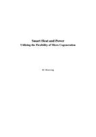 Smart Heat and Power: Utilizing the Flexibility of Micro Cogeneration