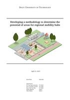 Developing a methodology to determine the potential of areas for regional mobility hubs
