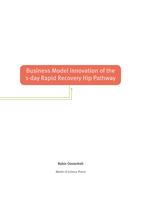 Business Model Innovation of the 1-day Rapid Recovery Hip Pathway