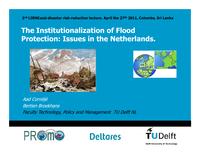 The Institutionalization of Flood Protection: Issues in the Netherlands
