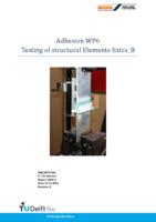 Adhesion WP6 - Testing of structural Elements Extra_B
