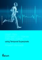 Heart Rate Estimation in Intense Exercise Videos using Temporal Superpixels