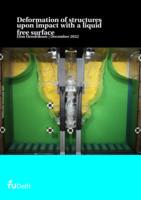 Deformation of structures upon impact with a liquid free surface