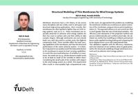 Structural Modeling of Thin Membranes for Wind Energy Systems