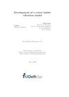 Development of a cutter ladder vibration model