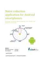 Noise reduction application for Android smartphones