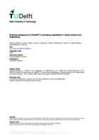 Empirical assessment of ChatGPT’s answering capabilities in natural science and engineering