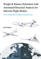 Weight & Balance Estimation with Automated Structural Analysis for Subscale Flight Models