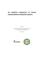 An empirical comparison of various representations of Dynamic Systems