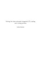 Solving the intercontinental integrated LTL loading and routing problem