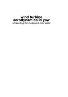 Wind turbine aerodynamics in yaw: Unravelling the measured rotor wake