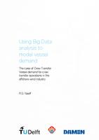Using Big Data analysis to model vessel demand
